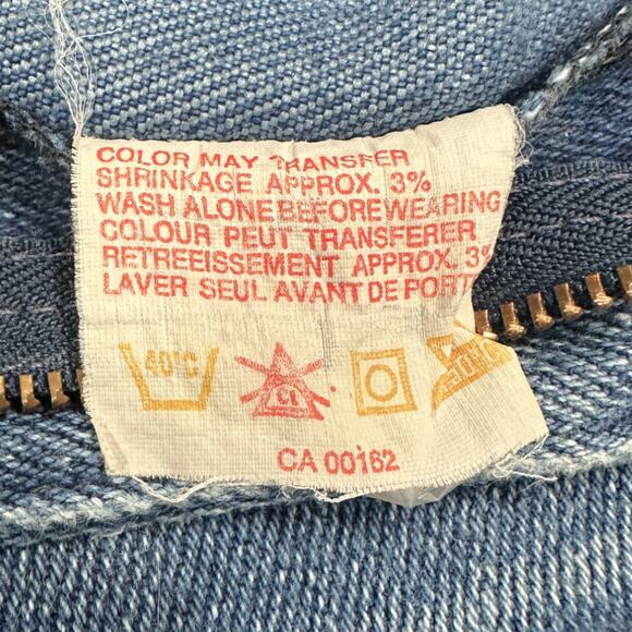 GWG Great Western Garment Co. VINTAGE '70s-'80s Straight Leg Denim Jeans W36 L32 - Picture 9 of 9